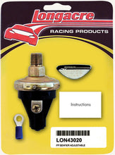 Load image into Gallery viewer, LONGACRE 52-43020 - Fuel Pressure Sender 1/8in. NPT 2-7psi image