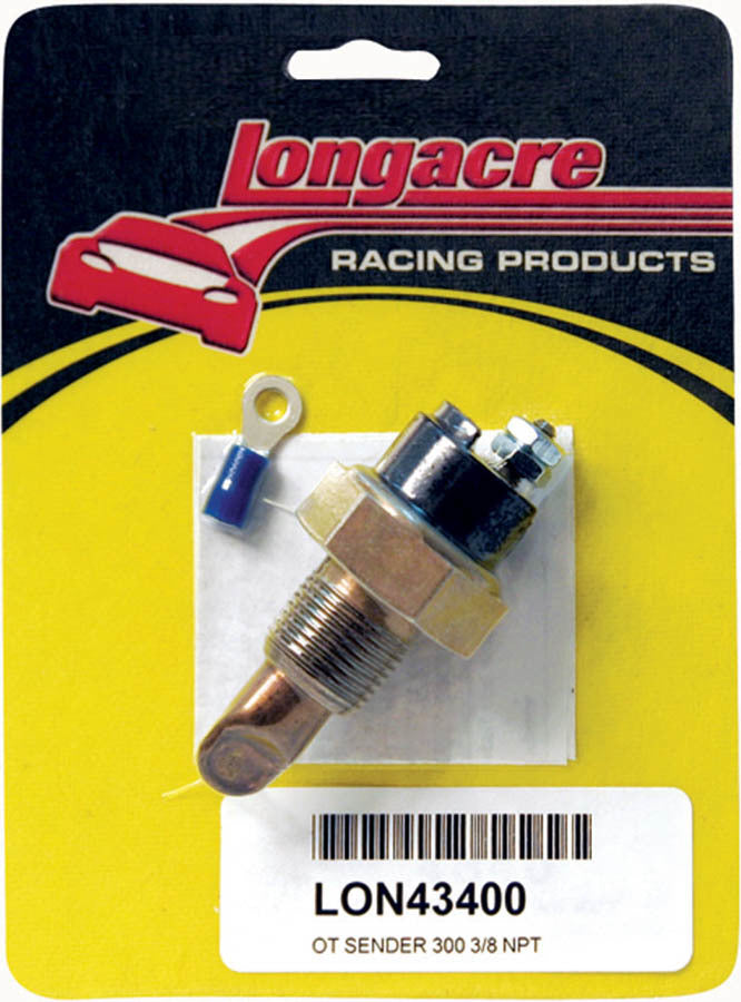 LONGACRE 52-43400 - Oil Temp Sender 3/8in. NPT 300 Deg image