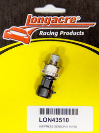 LONGACRE 52-43510 - Pressure Sensor 0-15psi w/out QD Lead image