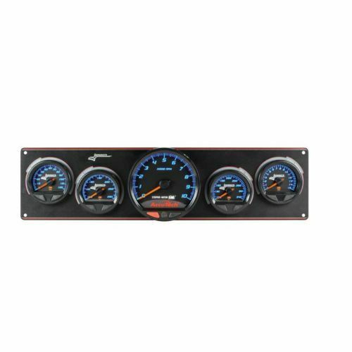 LONGACRE 52-44577 - Waterproof SMI 4 Gauge Panel W/Tach OP/WT/OT/FP image