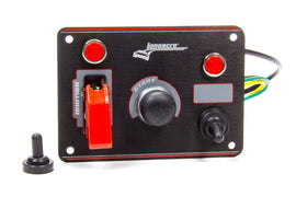 LONGACRE 52-44866 - Ignition Panel Black w/ 1 Acc. and Pilot Light image