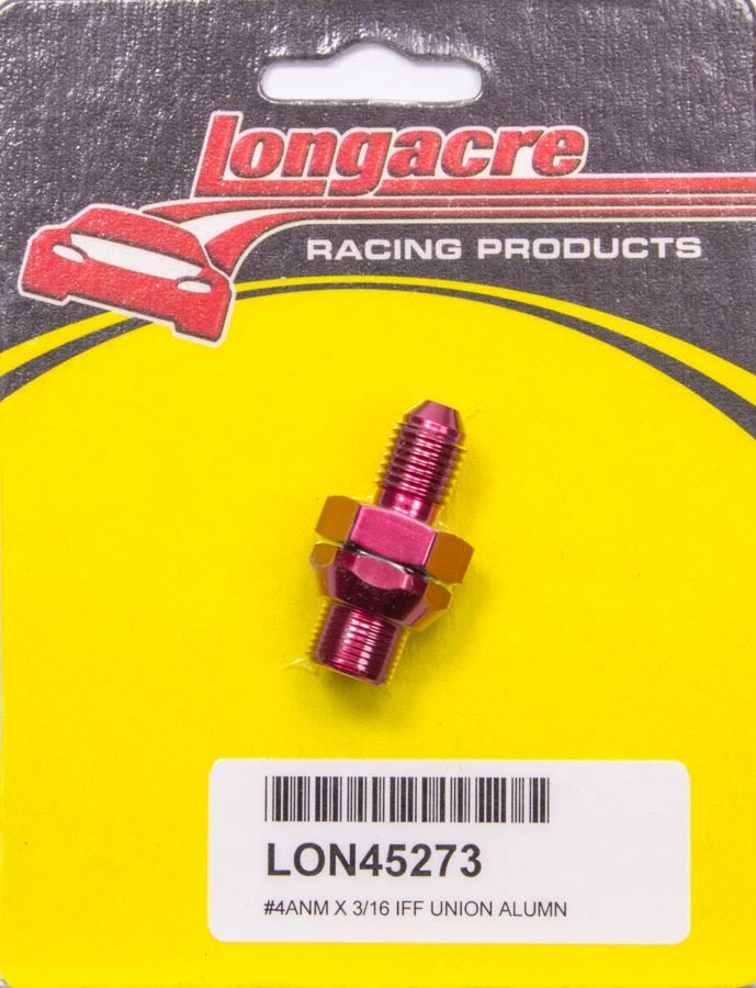 LONGACRE 52-45273 - Brake Fitting #4-3/16in Bulkhead image