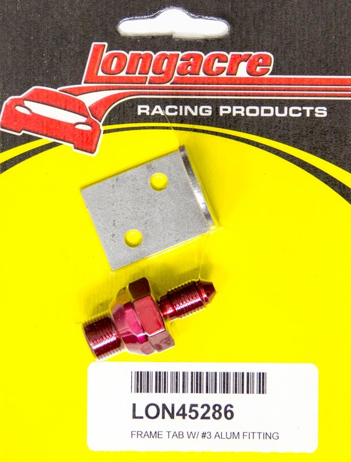 LONGACRE 52-45286 - Brake Fitting w/Tab #3-3/16in Bulkhead image