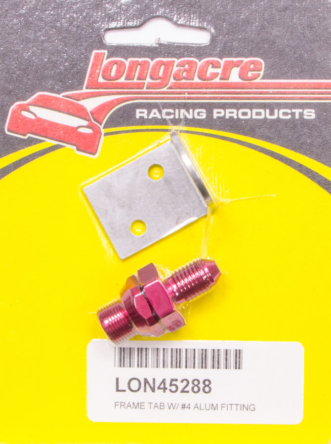 LONGACRE 52-45288 - Brake Fitting w/Tab #4-3/16in Bulkhead image