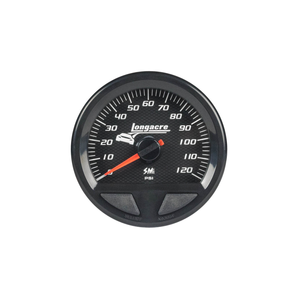 LONGACRE 52-46741 - Waterproof SMI Oil Pressure Gauge image