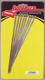 LONGACRE 52-47840 - Header Wrap Ties 8in 8pk Stainless image
