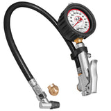 Tire Gauge Quick Fill 0-60psi 2-1/2in Glow