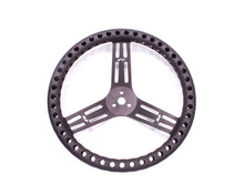 Load image into Gallery viewer, LONGACRE 52-56833 - Streering Wheel 14in Dished Drilled Black image