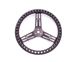 LONGACRE 52-56833 - Streering Wheel 14in Dished Drilled Black image