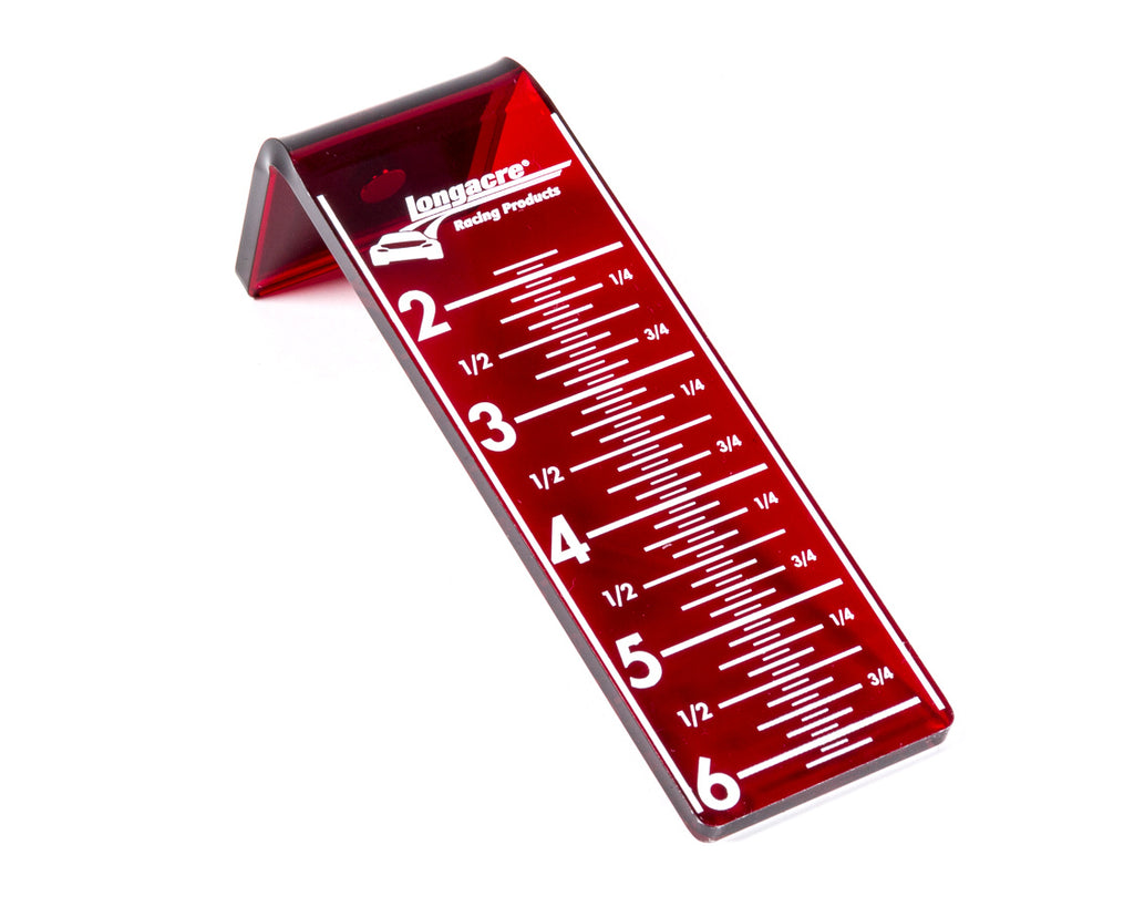 LONGACRE 52-72988 - Chassis Height Laser Target 2in to 6in image
