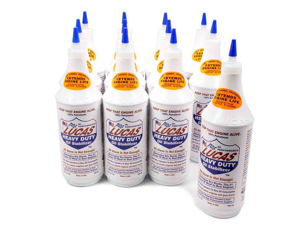 LUCAS OIL 10001-12 - H/D Oil Stabilizer Case/12 image