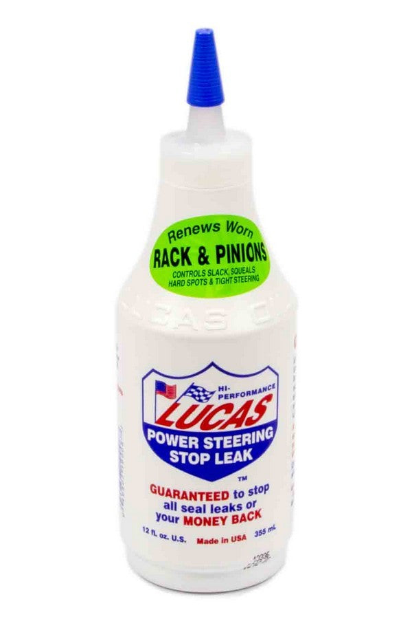 LUCAS OIL 10008 - Power Steering Stop Leak 12 oz image