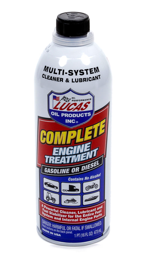 LUCAS OIL 10016 - Complete Engine Treat Ment 16 Oz image