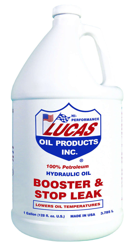 LUCAS OIL 10018-4 - Hydraulic Oil Booster Stop Leak 4x1 Gallon image