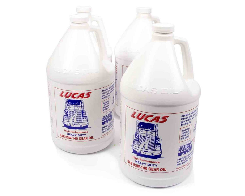 LUCAS OIL 10045-4 - 85w140 Gear Oil Case/4- Gal image