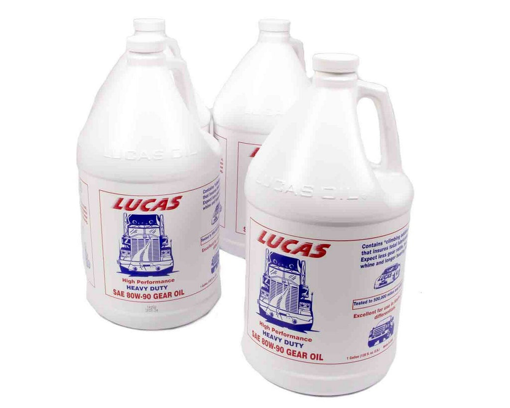 LUCAS OIL 10046-4 - 80w90 Gear Oil Cs/4-Gal  image