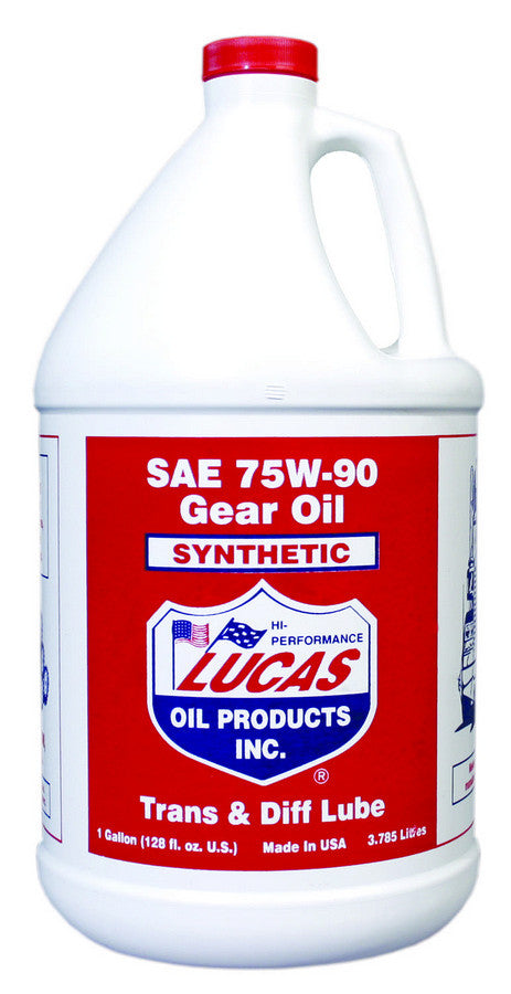 LUCAS OIL 10048 - 75w90 Synthetic Gear Oil 1 Gal image