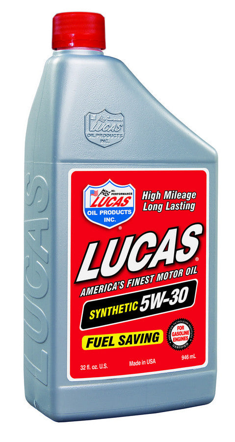 LUCAS OIL 10049 - Synthetic 5w30 Oil 1 Qt Dexos image