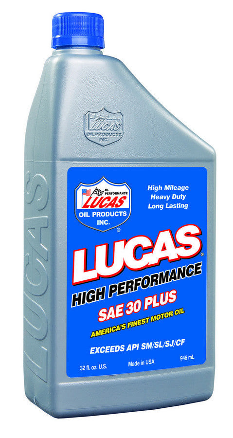 LUCAS OIL 10053 - SAE 30w Motor Oil 1 Qt Petroleum image