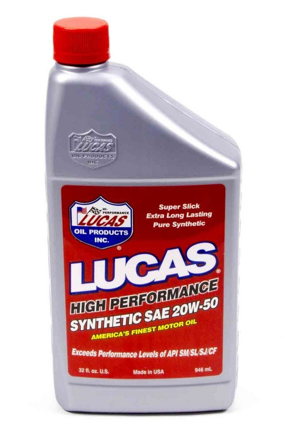 LUCAS OIL 10054 - Synthetic 20w50 Oil 1 Qt image