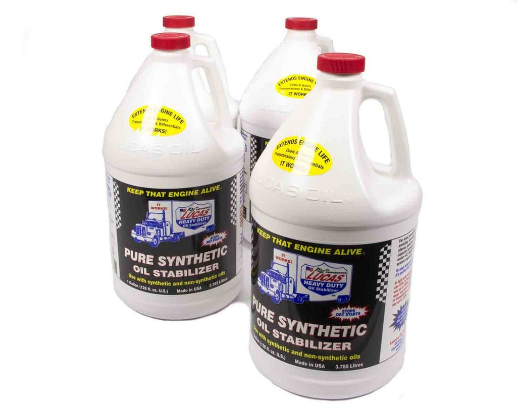 LUCAS OIL 10131-4 - Synthetic H/D Oil Stabi- lizer 4x1 Gal image