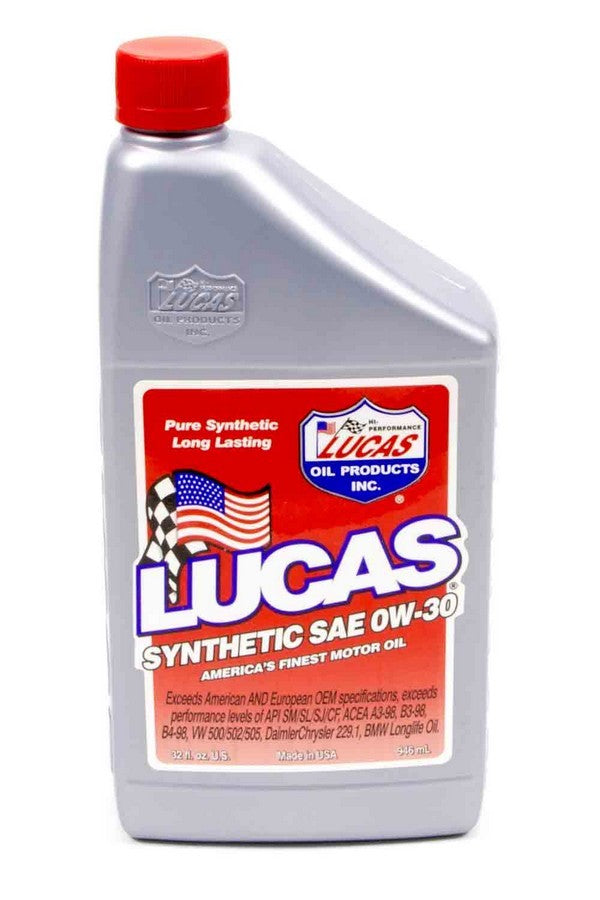 LUCAS OIL 10179 - Synthetic 0w30 Oil 1 Qt image