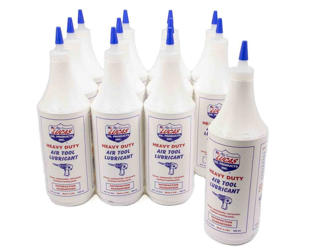 LUCAS OIL 10200-12 - Air Tool Lubricant 12x1 Quart image