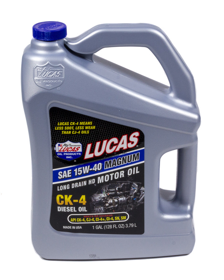 LUCAS OIL 10287 - SAE 15W40 Diesel Oil 1 Gallon image