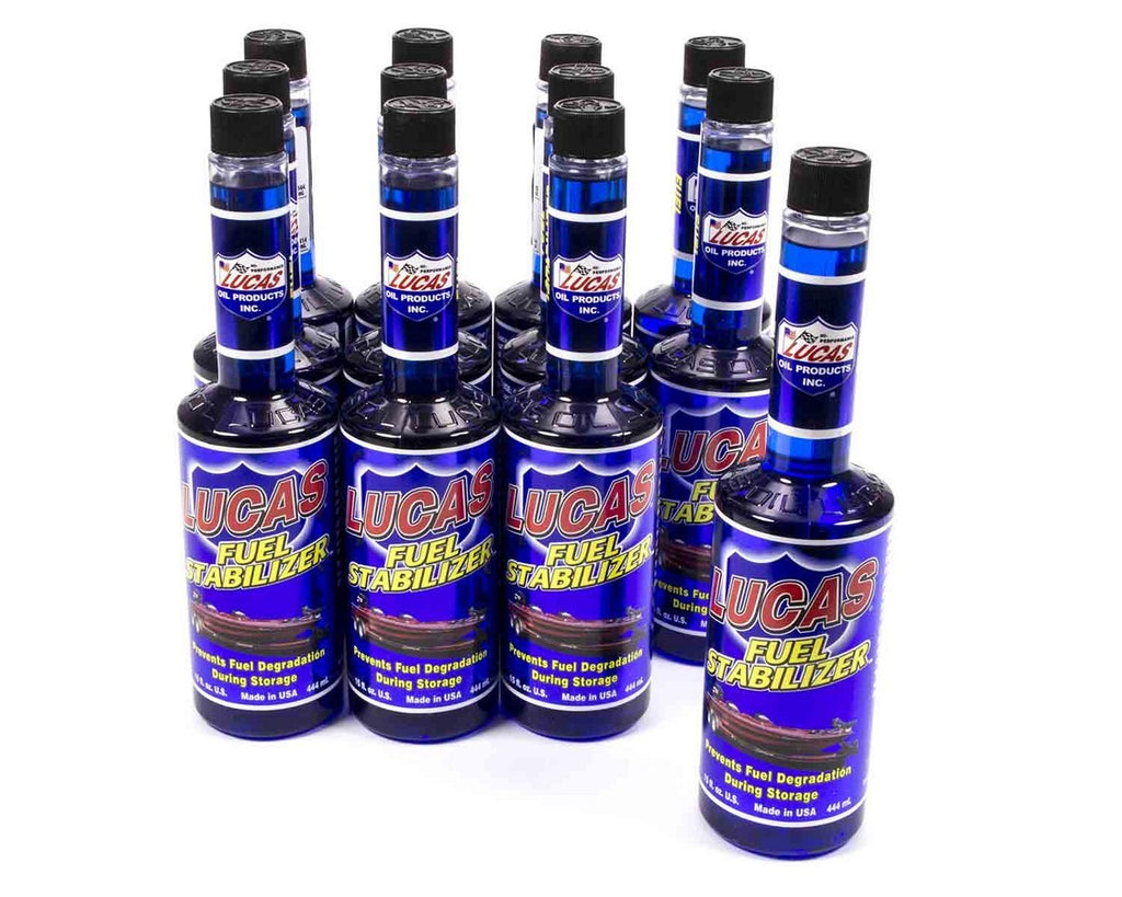 LUCAS OIL 10302-12 - Fuel Stabilizer 12x15oz  image