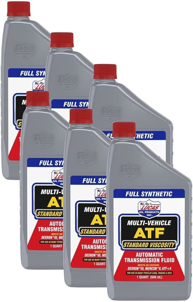 LUCAS OIL 10418-6 - Multi-Vehicle ATF 6x1 Qt  image