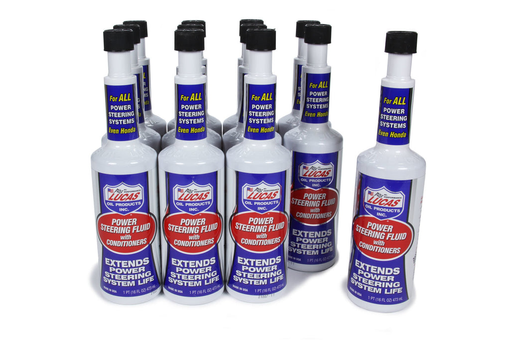 LUCAS OIL 10442-12 - Power Steering Fluid Case 12 x 16 Oz. image