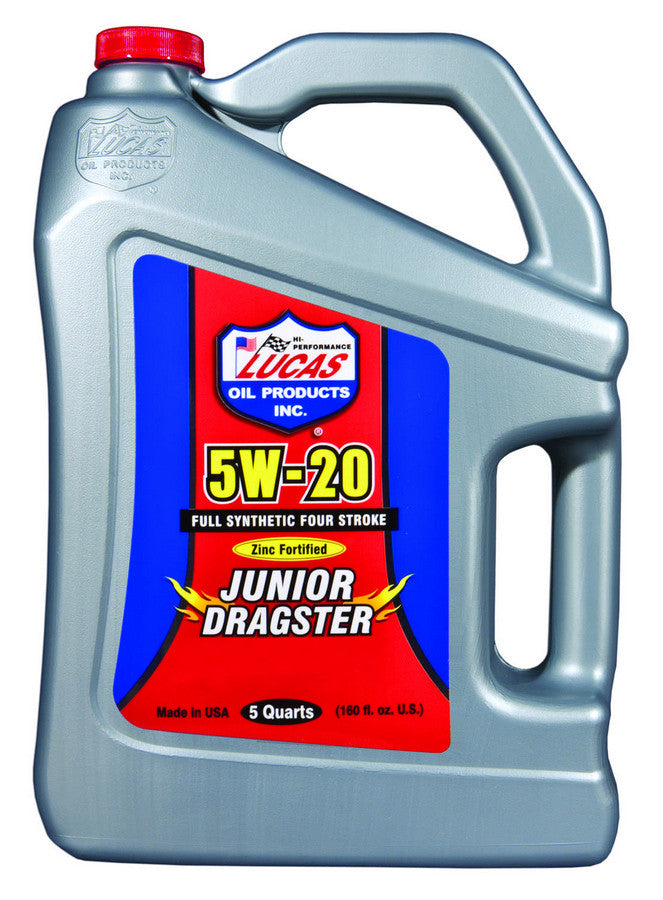 LUCAS OIL 10471 - Jr. Dragster-Karting Oil 5 Qt Jug image