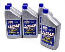 Load image into Gallery viewer, LUCAS OIL 10474-6 - SAE 5w30 Motor Oil 6x1 Quart image