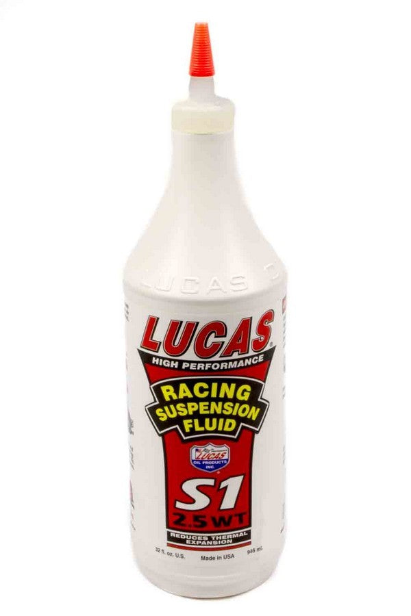 LUCAS OIL 10488 - Synthetic S1 Suspension Oil 2.5 WT 1 Qt image