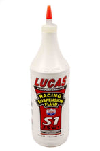 Load image into Gallery viewer, LUCAS OIL 10488 - Synthetic S1 Suspension Oil 2.5 WT 1 Qt image