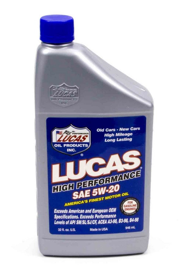 LUCAS OIL 10516 - SAE 5w20 Motor Oil 1 Quart image