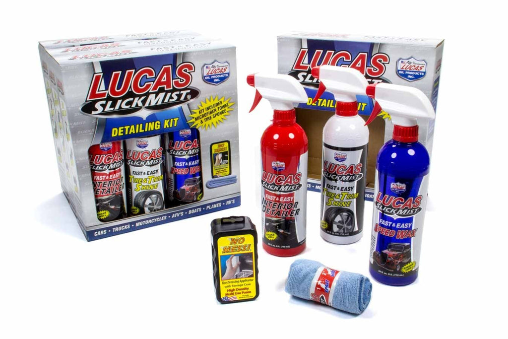 LUCAS OIL 10558-4 - Slick Mist Detailing Kit Case 4 Kits image