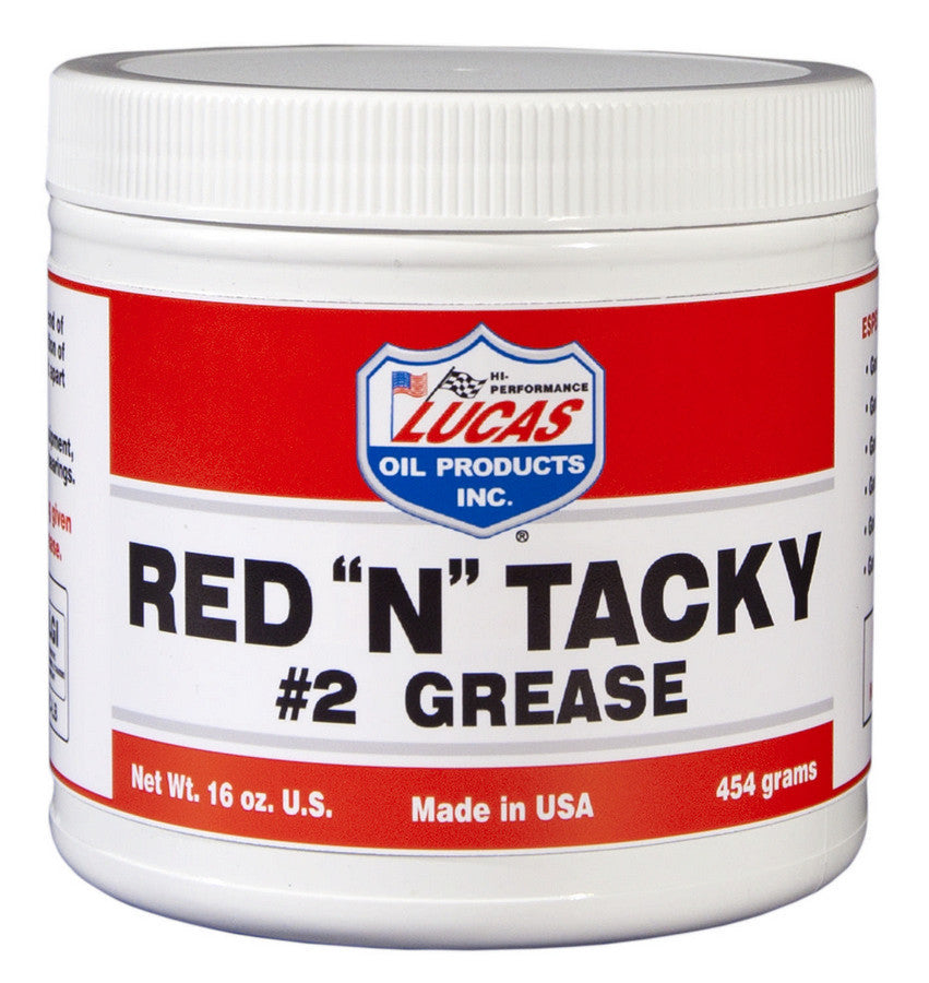 LUCAS OIL 10574 - Red N Tacky Grease 1lb Tub image