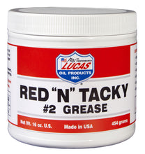 Load image into Gallery viewer, LUCAS OIL 10574 - Red N Tacky Grease 1lb Tub image