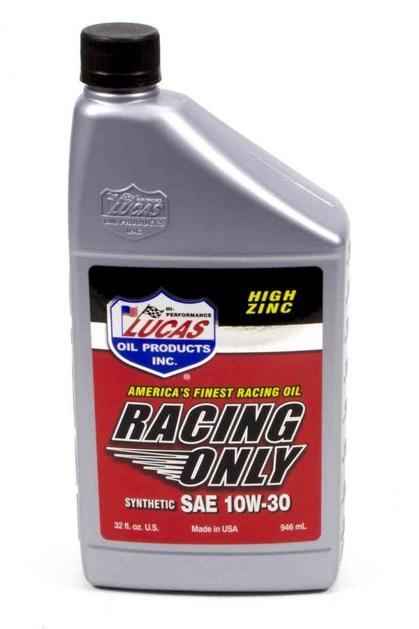 LUCAS OIL 10610 - Synthetic Racing Oil 10w30 1 Qt image