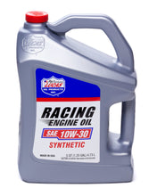 Load image into Gallery viewer, LUCAS OIL 10611 - Synthetic Racing Oil 10w 30 5qt Bottle image