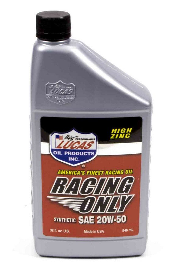 LUCAS OIL 10615 - Synthetic Racing Oil 20w50 1 Qt image