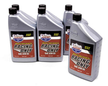 Load image into Gallery viewer, LUCAS OIL 10620-6 - 20w50 Racing Oil 6x1 Qt Semi-Synthetic image