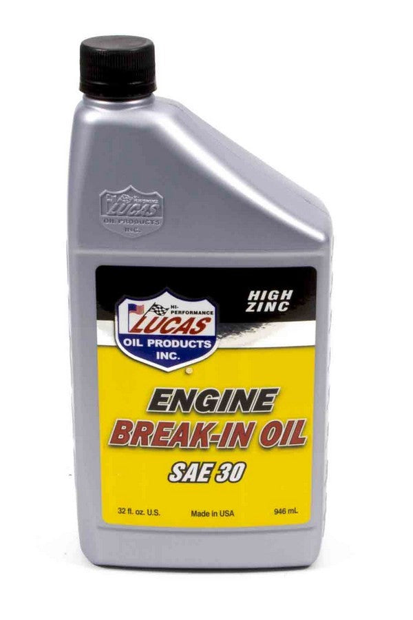 LUCAS OIL 10630 - Petroleum Break In Oil 30w 1 Qt image