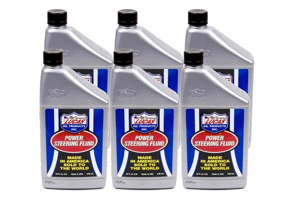 LUCAS OIL 10824-6 - Power Steering Fluid Case 6 x 1 Quart image