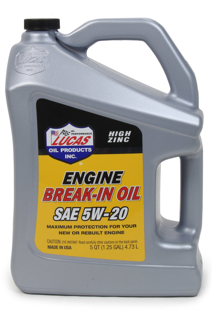 LUCAS OIL 11034 - SAE 5w20 Break-In Oil 5 Quart image