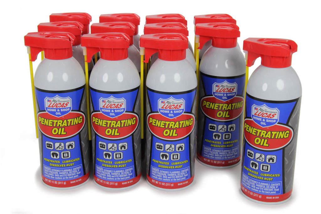 LUCAS OIL 11043-12 - Penetrating Oil Case 12 x 11 Oz. image