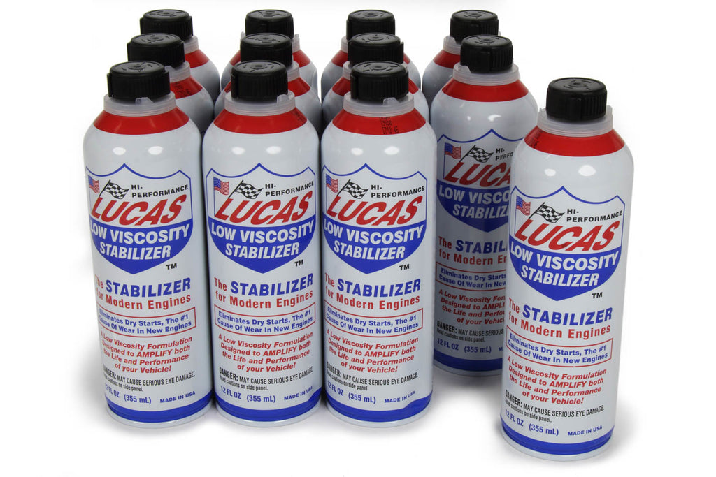 LUCAS OIL 11097-12 - Low Viscosity Stabilizer Case 12 x 12 Oz. image