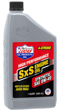 Load image into Gallery viewer, LUCAS OIL 11200 - Synthetic 0w40 SXS Oil 1 Quart image