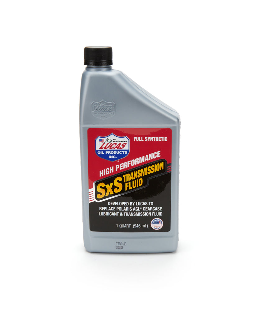 LUCAS OIL 11216 - Synthetic SXS Transmissi on Fluid 1 Quart image